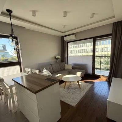 Rental of a modern 3-room apartment, 52 m², Mokotów district, Warsaw, Poland